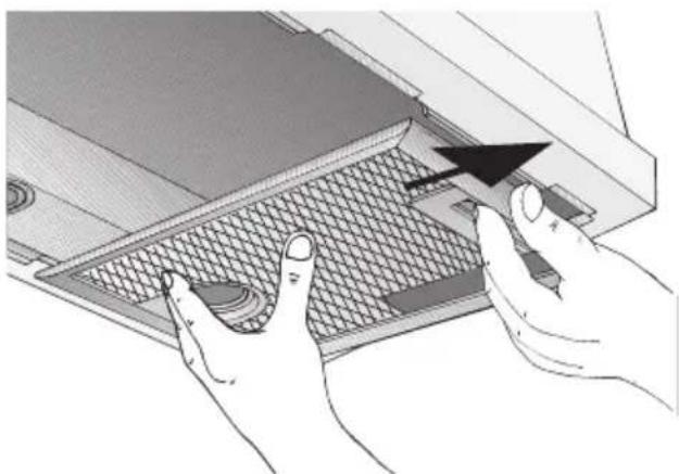 GAGGENAU AH273150 - Sur les hottes aspirantes相对较    deux cassettes filtrantes: - 2