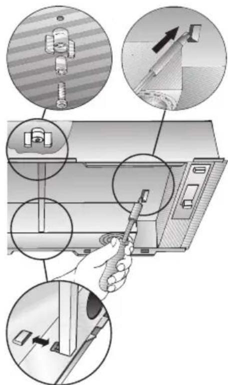 GAGGENAU AH273150 - Bij afzuigkappen met twee filtercassettes: - 1