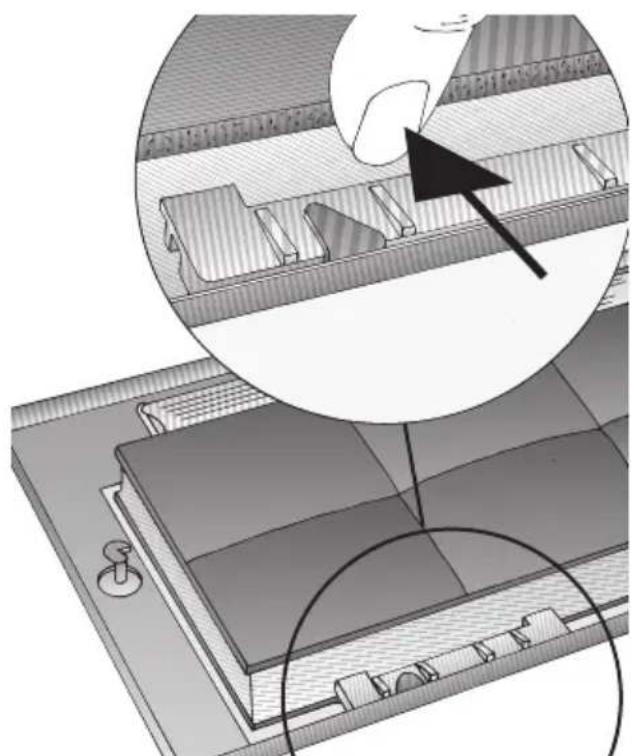 GAGGENAU AH273150 - Nos exaustores com uma esteira de过滤: - 2