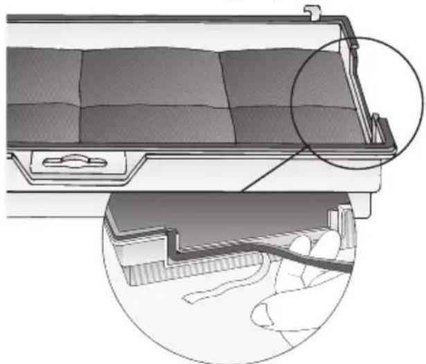 GAGGENAU AH273150 - Extractor hoods with two filter cartridges: - 2