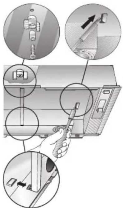 GAGGENAU AH273150 - Sur les hottes aspirantes à deux cassettes filtrantes: - 1