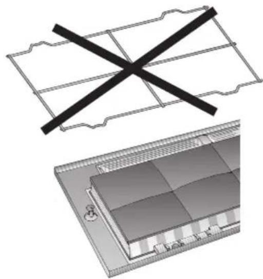 GAGGENAU AH273150 - Extractor hoods with a filter mat: - 1