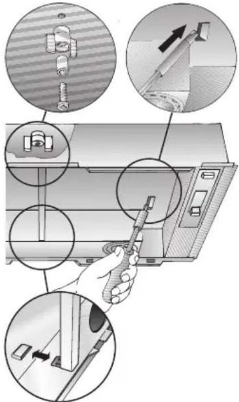 GAGGENAU AH273150 - Extractor hoods with two filter cartridges: - 1