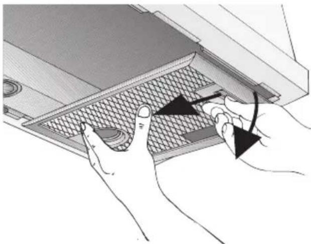 GAGGENAU AH273150 - Bij afzuigkappen met twee filtercassettes: - 1