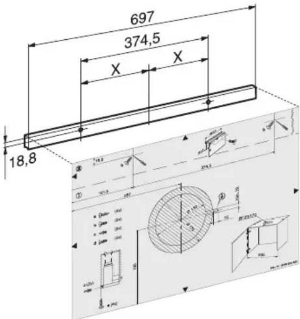 GAGGENAU AF280170 - An den Filterauszug muss eine Griffleiste montiert werden. - 1