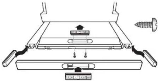 GAGGENAU AF280170 - Vous pouvez déplacer le bandeau de commande, du milieu du tiroir-filtre vers le côte gauche ou le côte droit. - 1