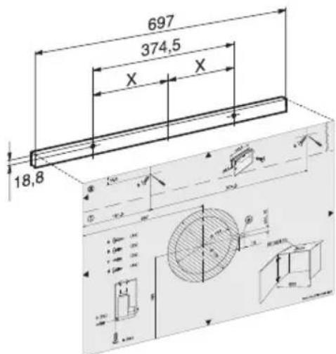 GAGGENAU AF280170 - Il faut monter une poignée contre le tiroir-filtre. - 1