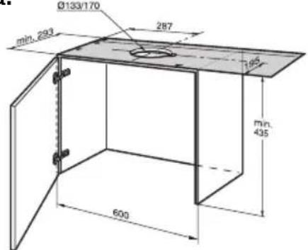 GAGGENAU AF280170 - Evacuation del aire al exterior, hacer arriba: - 1