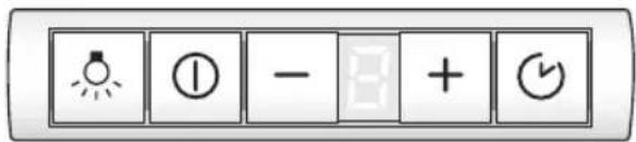 GAGGENAU AF280170 - Switching the electronic control system to circulating air mode: - 1