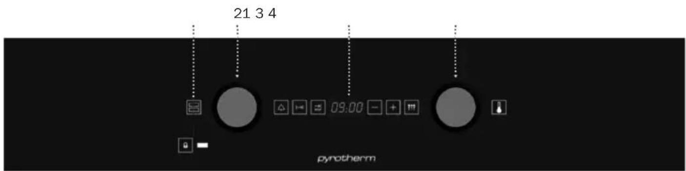 Küppersbusch EEBP 6260.0 - Panneau Frontal de Commande - 1