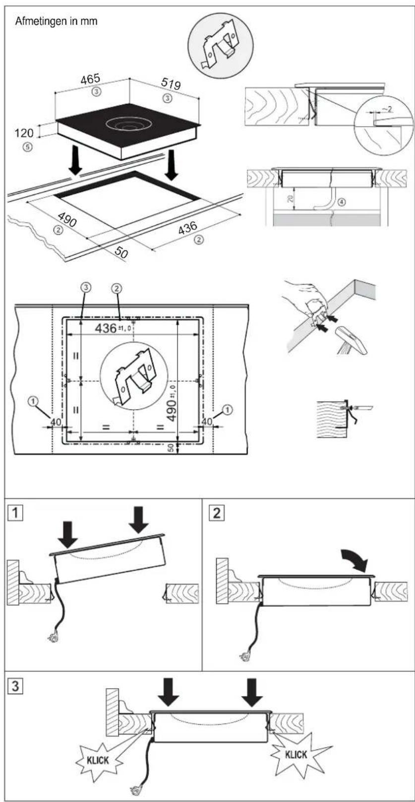 Küppersbusch EWI 456.0 - Montagehandleiding - 1