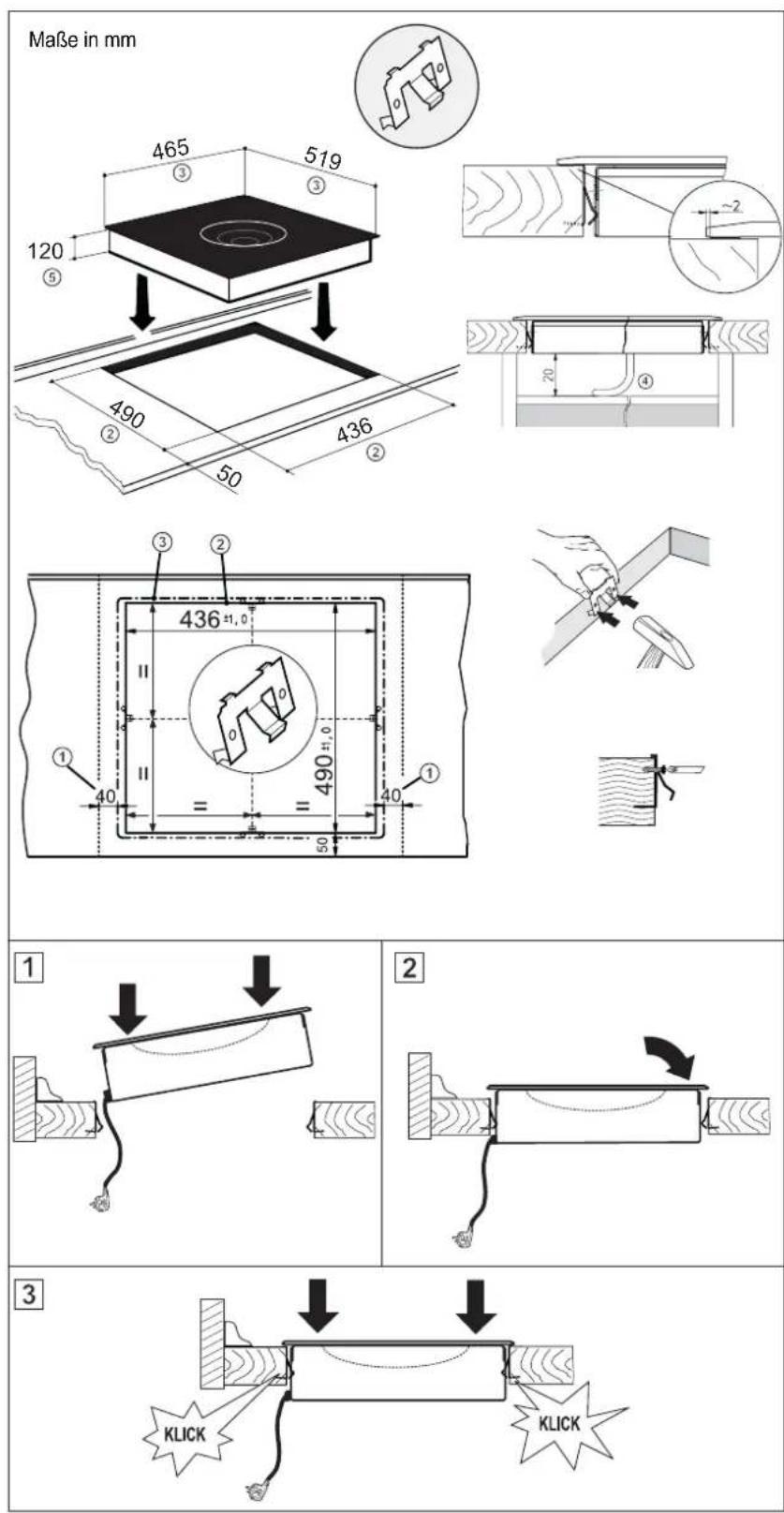 Küppersbusch EWI 456.0 - Montageanweisung - 2