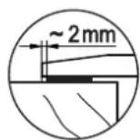 Küppersbusch EWI 456.0 - Sealing of the hob - 2