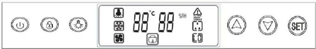 LA SOMMELIERE TRPE142A+ - Operaon and panel diagram - 1