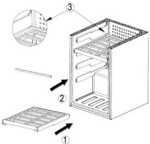 LA SOMMELIERE TRPE142A+ - SLIDDING SHELVES (ACCESSORIES OPTION) - 1