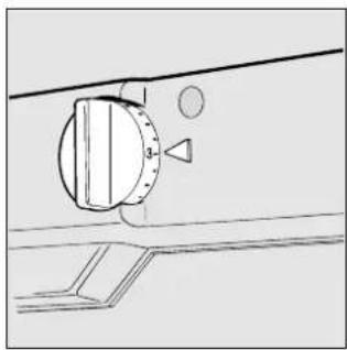 Ariston Thermo KDF 290 A - Manípulo para a regulação da temperatura - 1