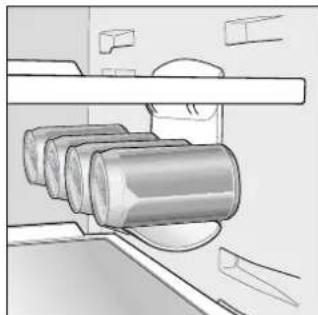 Ariston Thermo BCS 313 A VE I - How to use the refrigerator compartment... - 5