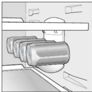 Ariston Thermo BCS 313 A VE I - Como utilizar lo mejor possible la sección nevera - 5