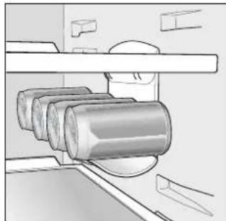 Ariston Thermo BCS 313 A VE I - Comment utiliser au mieux le compartment réfrigérateur - 5