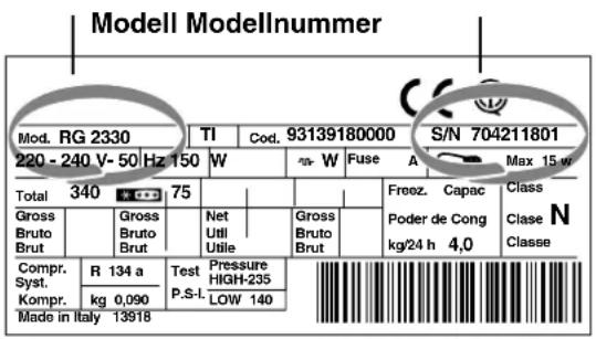 Ariston Thermo BCB 313 WE I - Geben SieitteFolgendesan: - 1