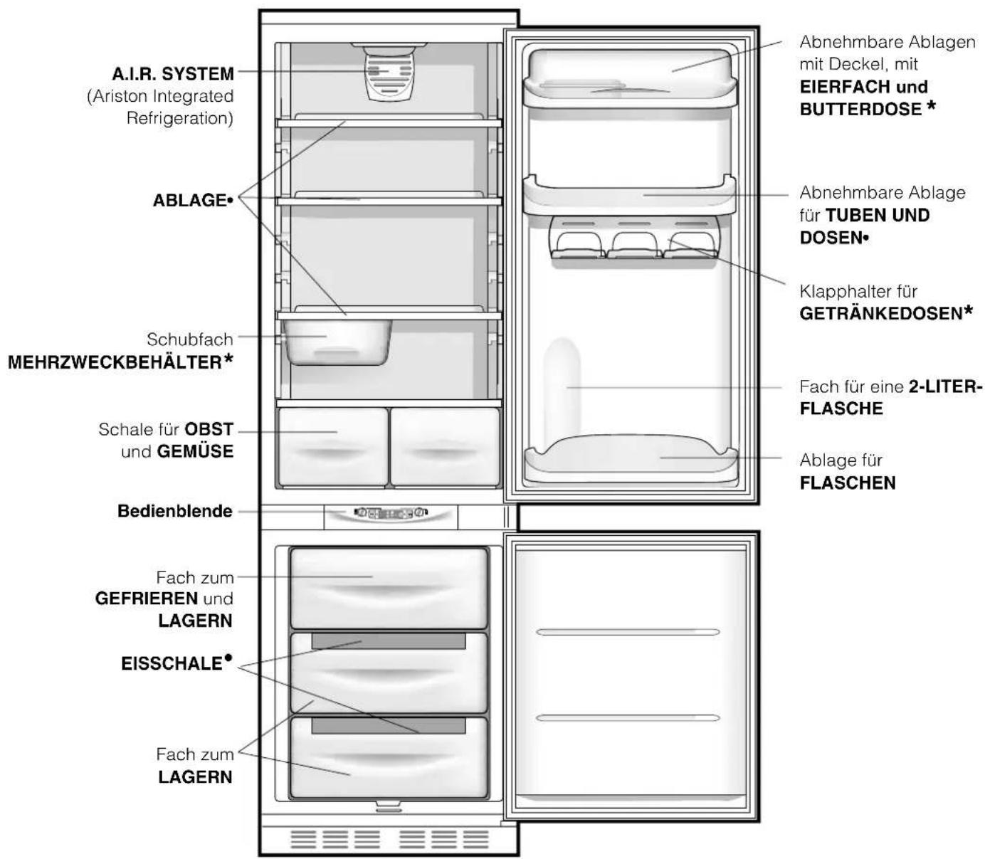 Ariston Thermo BCB 313 AA VE I S - Geräteansicht - 1