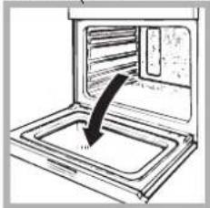 Ariston Thermo FZ 62 C.1 IX - Cleaning the oven door - 1