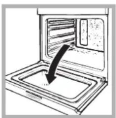 Ariston Thermo FQ 872 C.1 - Cleaning the oven door - 1