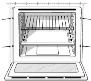 Ariston Thermo FO 97 C.1 E IX - Installation der Einbaubacköfen - 8