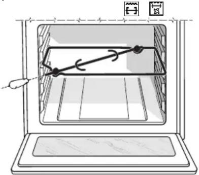 Ariston Thermo FO 97 C.1 E - Bratspieß (nur an einigen Modellen) - 1