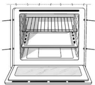 Ariston Thermo FO 87.1 E IX - Installation der Einbaubacköfen - 5