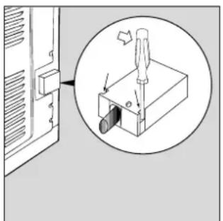 Ariston Thermo FO 87.1 E - Verlegen des Netzkabels - 1