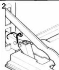 Ariston Thermo FO 87 C.2 E - How to remove the oven door - 2