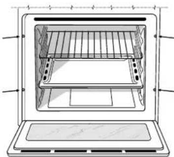 Ariston Thermo FO 52 - Installation des fours à encastrer - 5