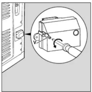 Ariston Thermo FM 51 R - Montage du cordon d'alimentation - 1