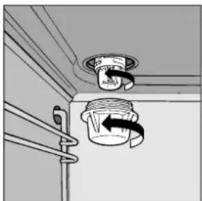 Ariston Thermo FM 51 R - Het vervangen van het ovenlampje - 1
