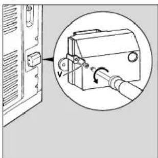 Ariston Thermo FM 24 T - Montaggio cavo di alimentazione - 1