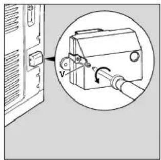 Ariston Thermo FM 27 M - Montaggio cavo di alimentazione - 1