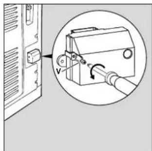 Ariston Thermo FM 27 M - Verlagen des Netzkabels - 1