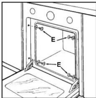 Ariston Thermo FM 22 M IX - Fastening the Oven to the Cabinet - 2