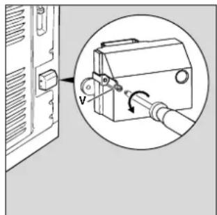 Ariston Thermo FD 88 C - Montage du cordon d'alimentation - 1