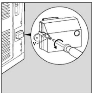 Ariston Thermo FD 87 ICE - Montagem do cabo de alimentacao - 1