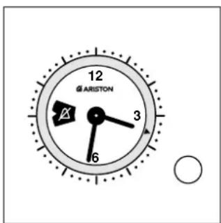 Ariston Thermo FD 87 ICE - El programador análogico de comienzo / final de coccción - 1