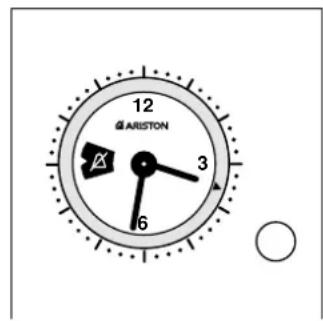 Ariston Thermo FD 87 ICE - Garzeitbeginn/Garzeiteende - Analogprogrammiereinheit - 1