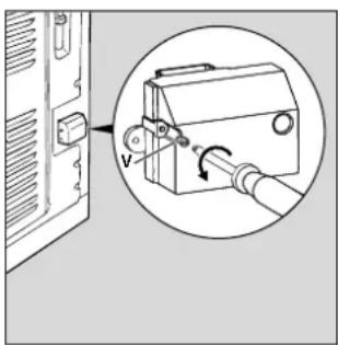 Ariston Thermo FD 87 ICE - Montage du cordon d'alimentation - 1