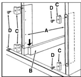 Ariston Thermo FC 97 P - Einbau FC 97 P (siehe nebenstehende Abbildung) - 1