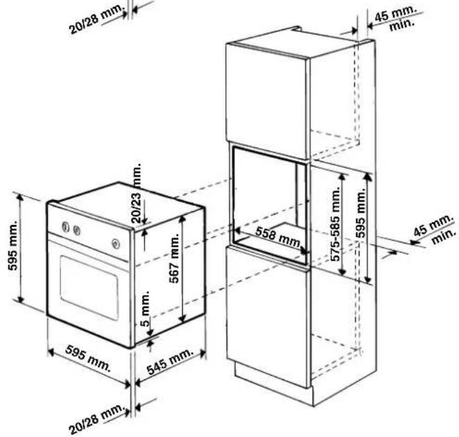 Ariston Thermo FC 97 P - Built-in installation - 2