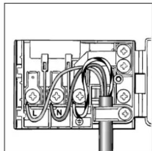 Ariston Thermo FD 51 ICE - Montaggio cavo di alimentazione - 2