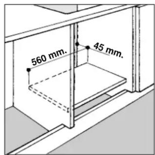 Ariston Thermo FD 51 ICE - Installazione dei forn di incasso - 4