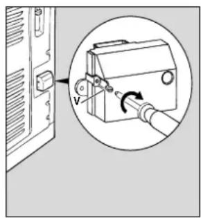 Ariston Thermo FD 51 ICE - Verlagen des Netzkabels - 1
