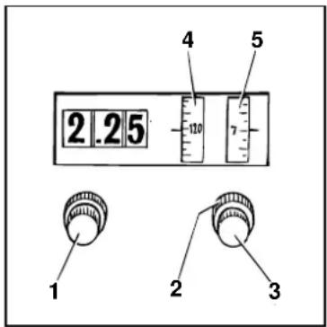 Ariston Thermo FD 51 ICE - Knob 1 - 1